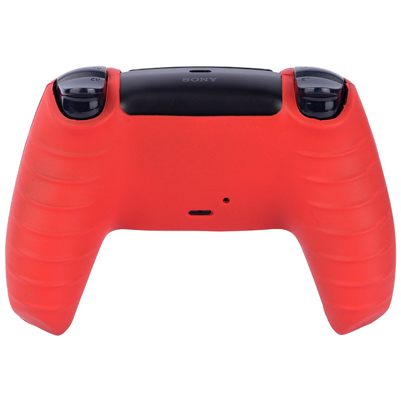 روکش دسته بازی PS5 طرح Resident Evil زمینه قرمز مشکی