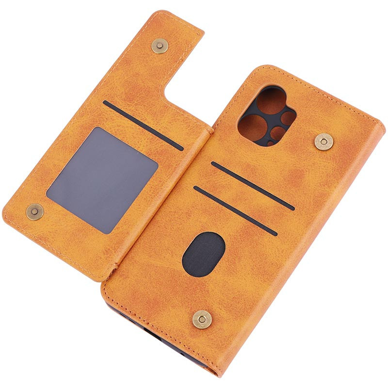 کیف چرمی Santa Barbara محافظ لنزدار Xiaomi Redmi Note 12 4G