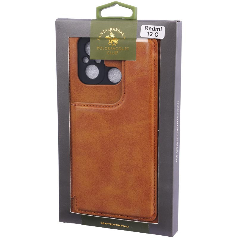 کیف چرمی Santa Barbara محافظ لنزدار Xiaomi Redmi 12C
