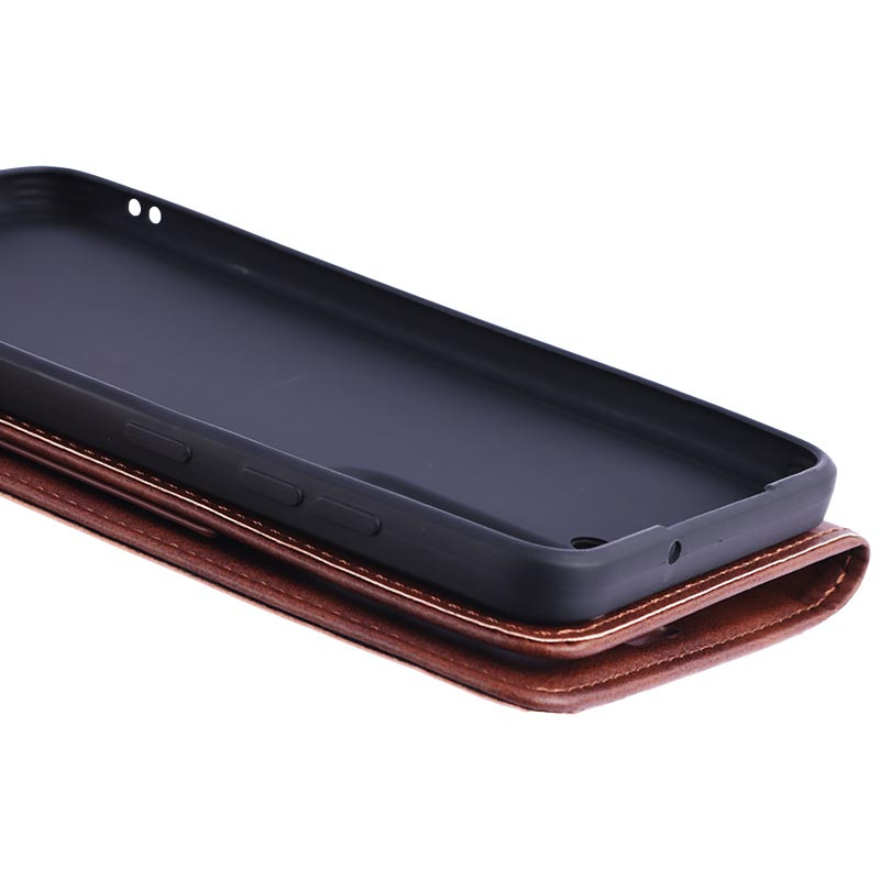 کیف چرمی Santa Barbara محافظ لنزدار Samsung Galaxy S21 FE 5G