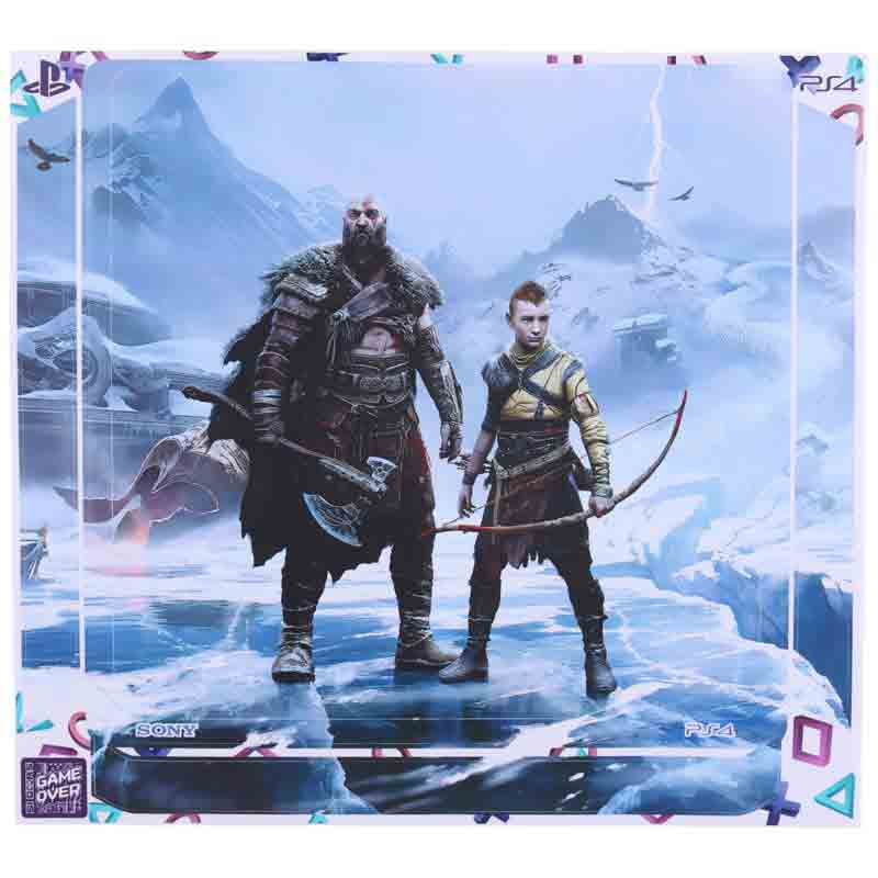 اسکین پلی استیشن ۴ اسلیم طرح God Of War Ragnarok کد 2