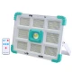 پروژکتور سیار شارژی خورشیدی ZB-F374 + ریموت کنترل