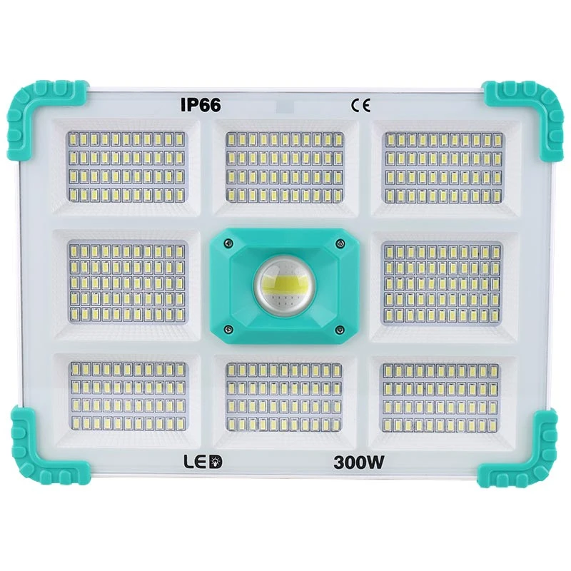 پروژکتور سیار شارژی خورشیدی ZB-F374 + ریموت کنترل