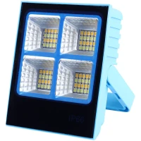 پروژکتور سیار شارژی و پاوربانک خورشیدی IP66