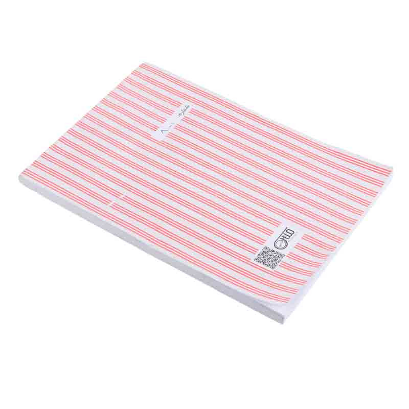 فاکتور فروش دو برگی راه راه Matin 244*170mm بزرگ کد 101