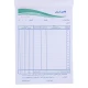 فاکتور فروش دو برگی راه راه Matin 244*170mm بزرگ کد 101