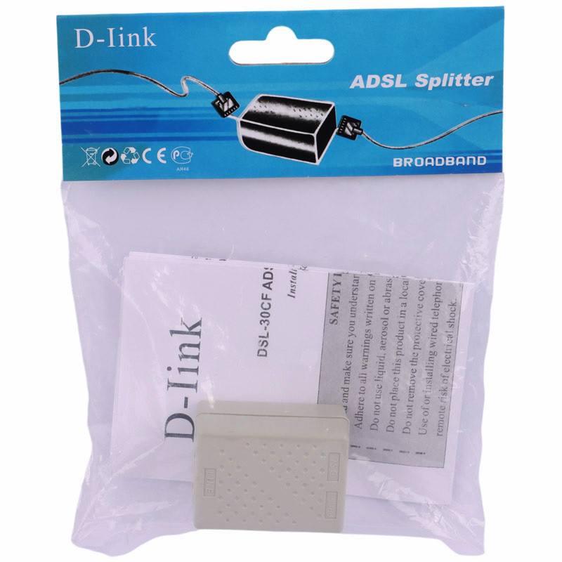 اسپلیتر مودم D-Iink DSL-30CF ADSL مدل 2 IC