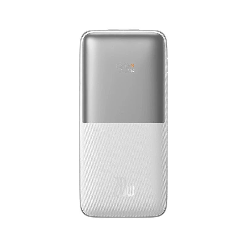 پاور بانک فست شارژ باسئوس Bipow Pro PPBD04020 PD 20W ظرفیت 10000 میلی آمپر ساعت