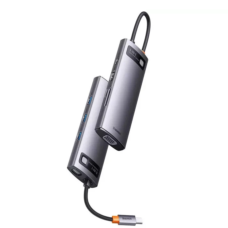 هاب 6 پورت Type-C باسئوس StarJoy Series WKWG050013