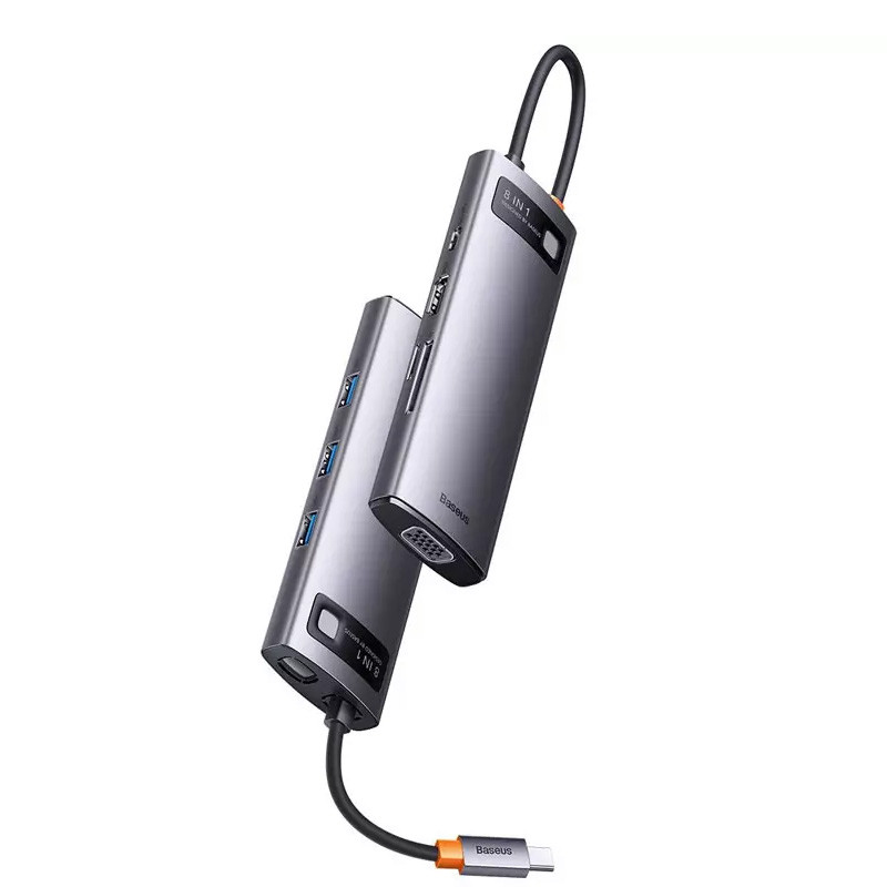 هاب 6 پورت Type-C باسئوس StarJoy Series WKWG050013