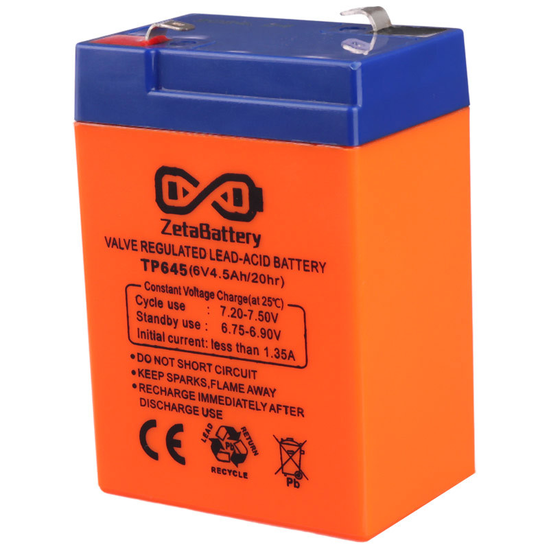 باتری 6 ولت Zetabattery TP645 4500mAh