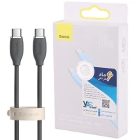 کابل تبدیل فست شارژ Baseus CAGD03000 Type-C To Type-C 5A 100W 1.2m
