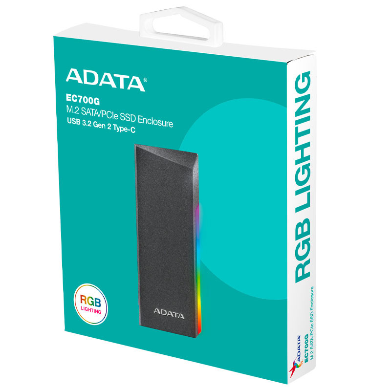 باکس هارد M.2 SSD ای دیتا EC700G