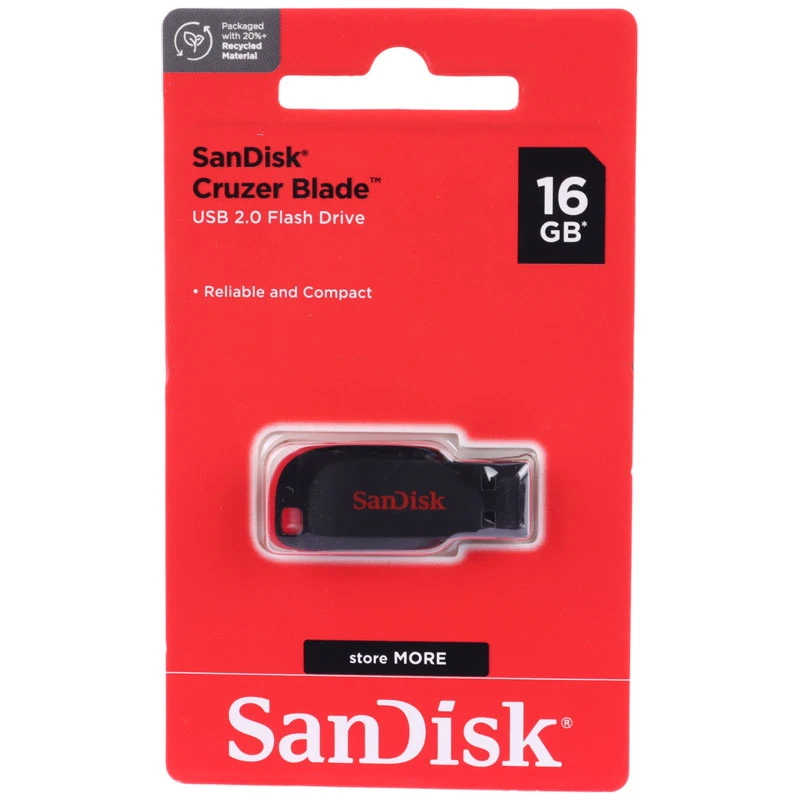 فلش ۱۶ گیگ سن دیسک SanDisk Cruzer Blade