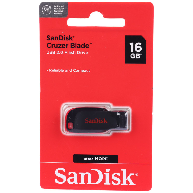 فلش ۱۶ گیگ سن دیسک SanDisk Cruzer Blade