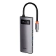 هاب 5 پورت Type-C باسئوس Metal Gleam Series CAHUB-CX0G