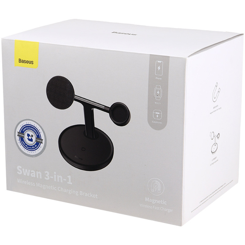 هولدر و شارژر وایرلس Baseus Swan Stand WXTE00010 20W