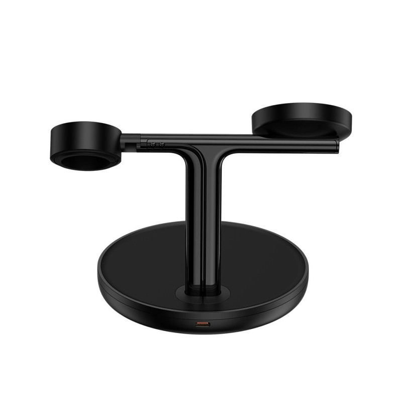 هولدر و شارژر وایرلس Baseus Swan Stand WXTE00010 20W
