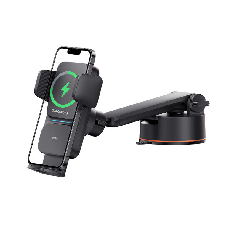 هولدر و شارژر وایرلس Baseus Wisdom Auto CGZX00010&nbsp;15W