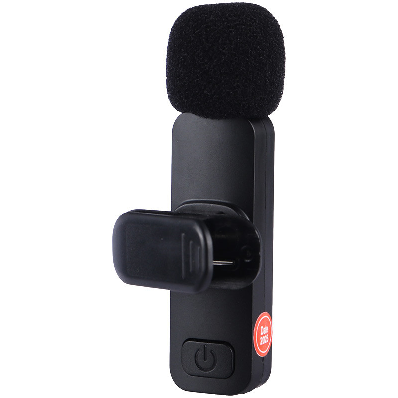 میکروفون یقه ای بی سیم K8 Grade B + تبدیل Type-C to Lightning