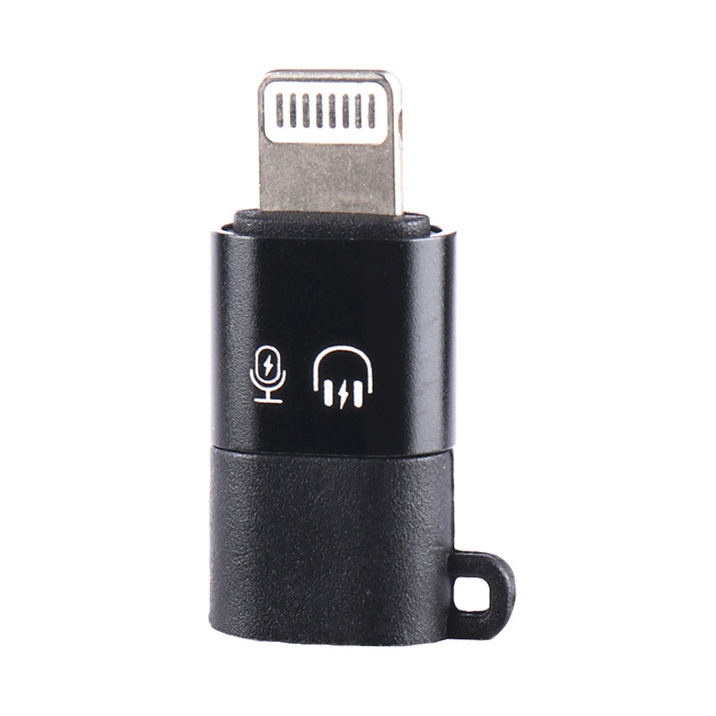 میکروفون یقه ای بی سیم K8 Grade B + تبدیل Type-C to Lightning