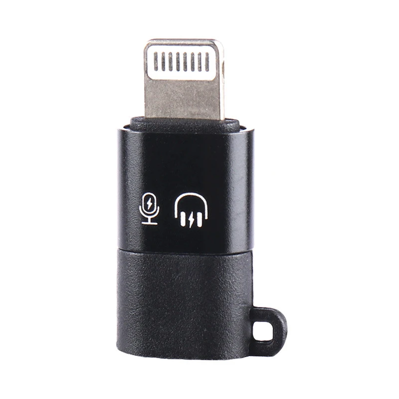 میکروفون یقه ای بی سیم K8 Grade B + تبدیل Type-C to Lightning