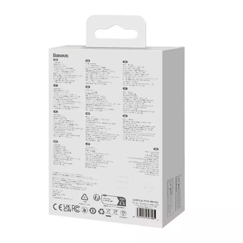 پاور بانک بی سیم فست شارژ باسئوس Magnetic Mini PPCX13000 PD 20W ظرفیت 6000 میلی آمپر ساعت