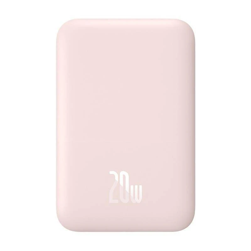 پاور بانک بی سیم فست شارژ باسئوس Magnetic Mini PPCX13000 PD 20W ظرفیت 6000 میلی آمپر ساعت