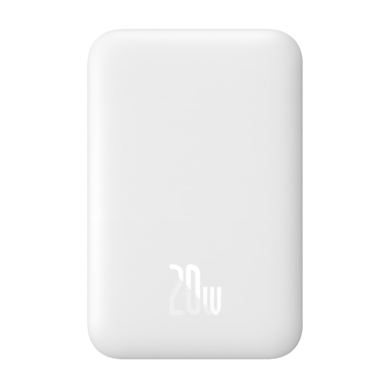 پاور بانک بی سیم فست شارژ باسئوس Magnetic Mini PPCX13000 PD 20W ظرفیت 6000 میلی آمپر ساعت
