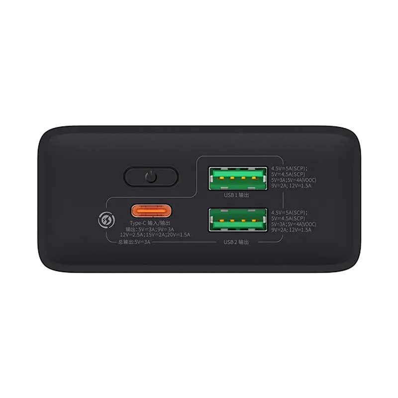 پاور بانک فست شارژ 20000 باسئوس Baseus Adaman PPAD0 PD 30W