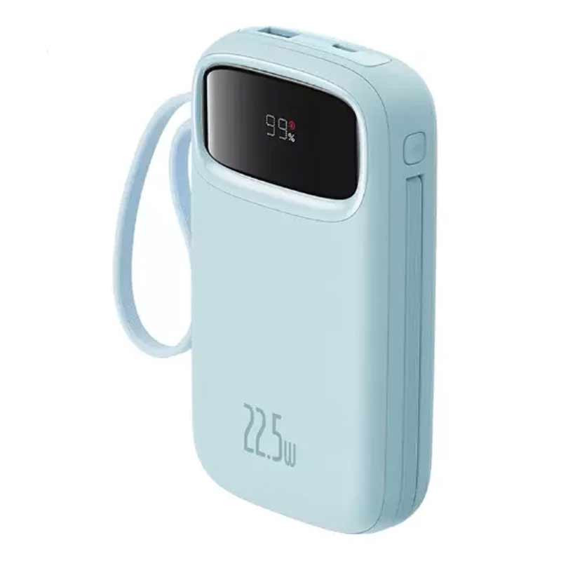 پاور بانک فست شارژ باسئوس QPOW2 P1005500 PD 22.5W ظرفیت 10000 میلی آمپر ساعت