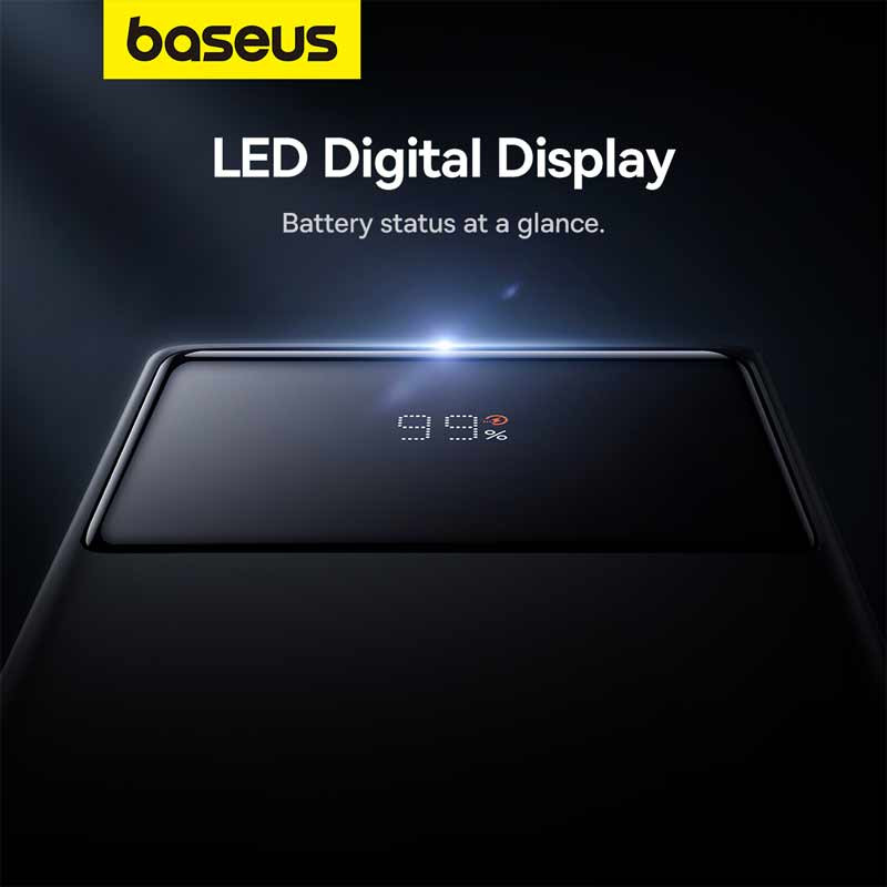 پاور بانک فست شارژ 30000 باسئوس Baseus Star-Lord P10022905 PD 30W