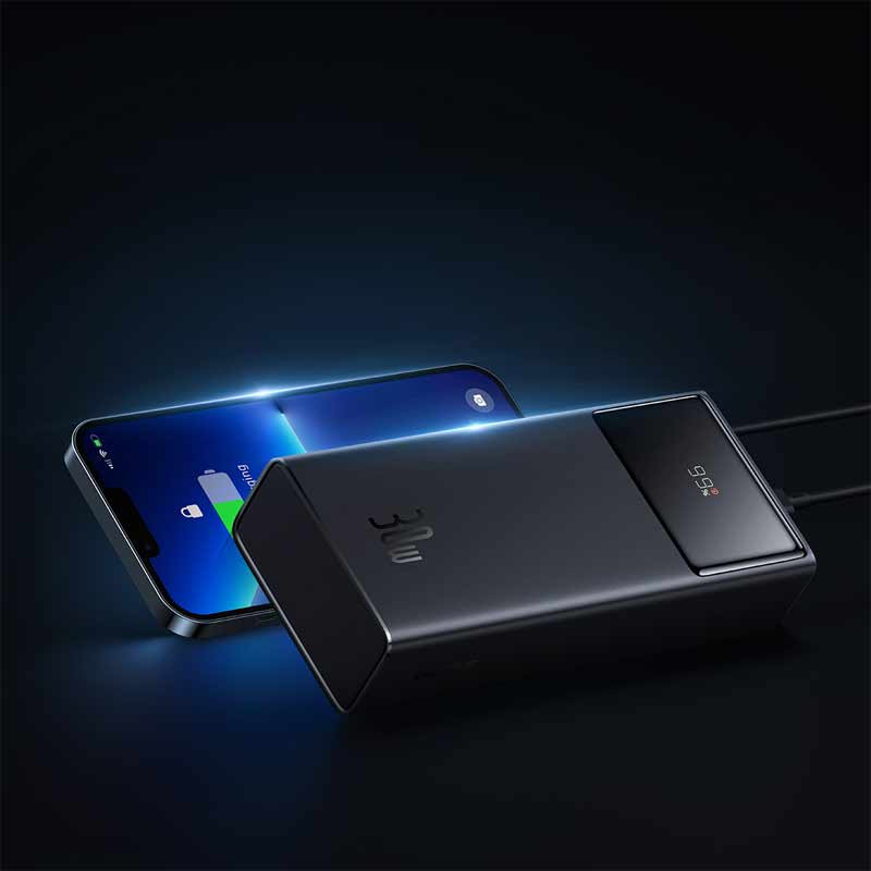پاور بانک فست شارژ 30000 باسئوس Baseus Star-Lord P10022905 PD 30W