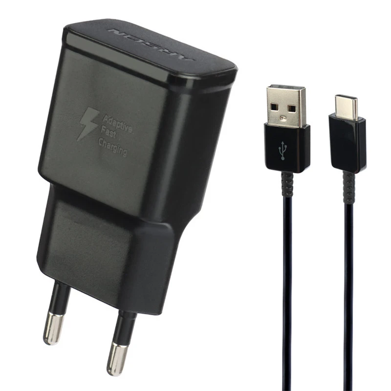 شارژر دیواری فست شارژ Arson AN-S10 Plus 2A 15W + کابل تایپ سی