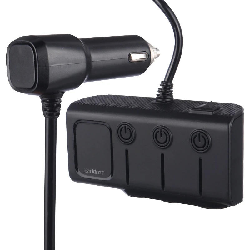 شارژر فندکی فست شارژ Earldom ET-CS4 PD 3A 120W