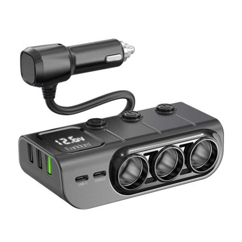 شارژر فندکی فست شارژ Earldom ET-CS4 PD 3A 120W