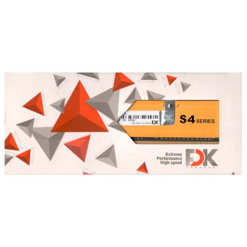 رم کامپیوتر FDK S4 DDR4 8GB 2666MHz CL19 Single