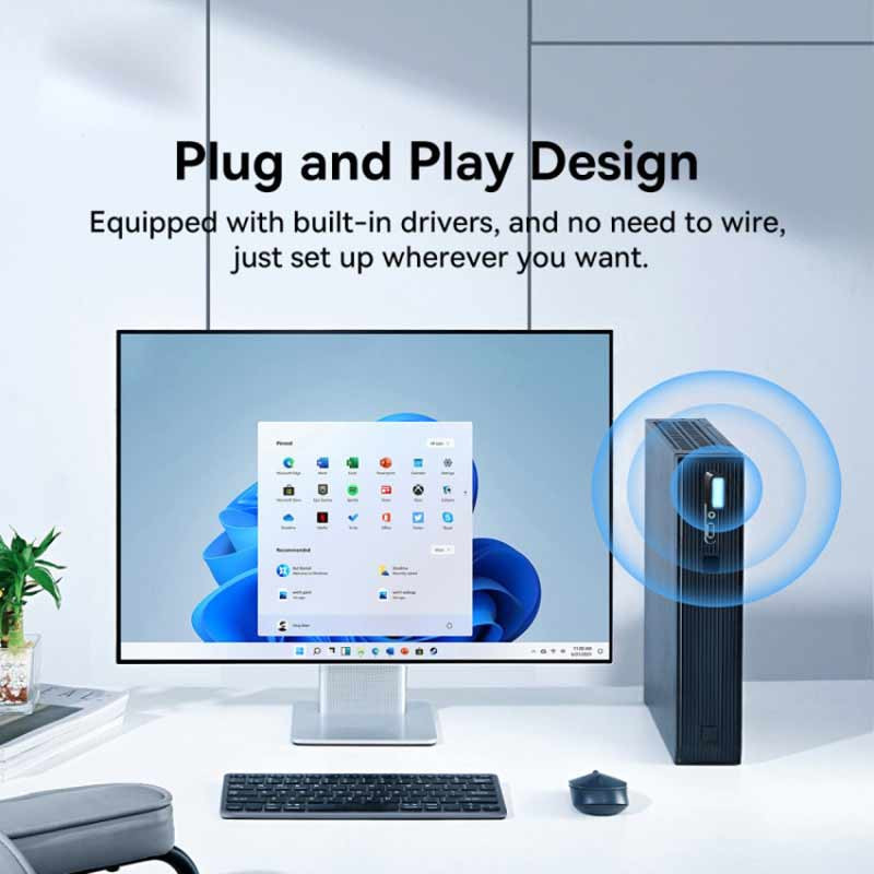 کارت شبکه بی سیم Baseus B01317600111-04 650Mbps