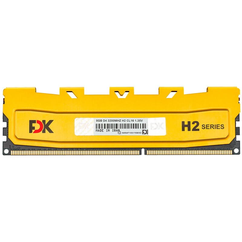 رم کامپیوتر FDK H2 DDR4 8GB 3200MHz CL16 Single