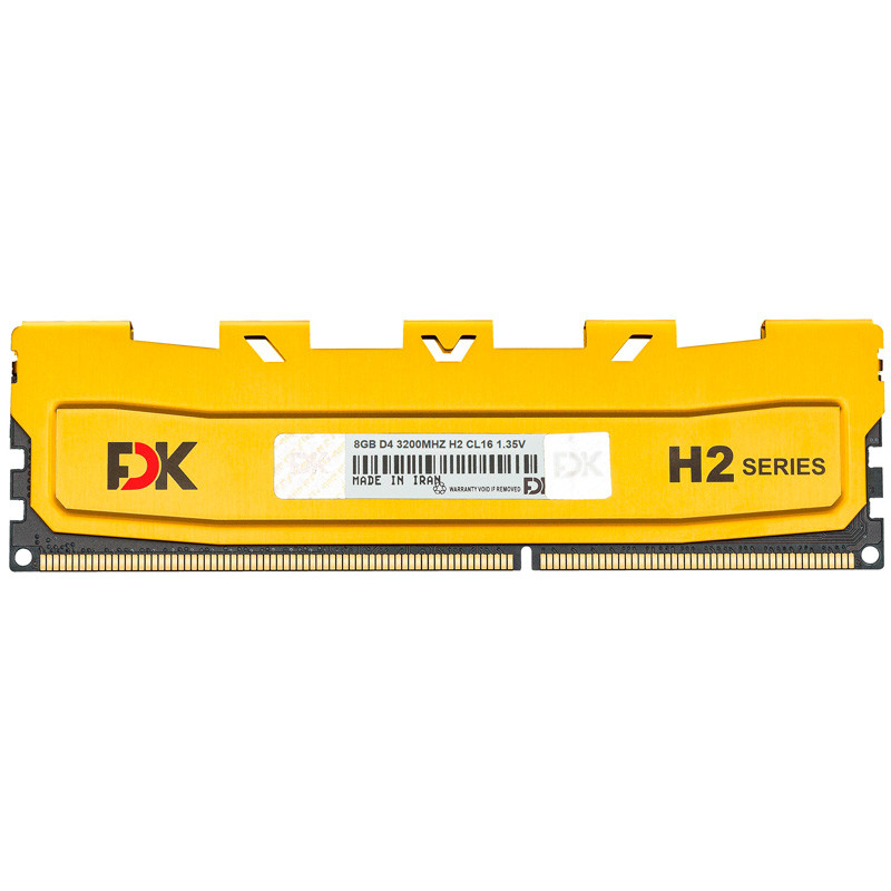 رم کامپیوتر FDK H2 DDR4 8GB 3200MHz CL16 Single