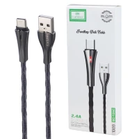کابل تایپ سی فست شارژ&nbsp;Earldom EC-124C 2.4A 1m