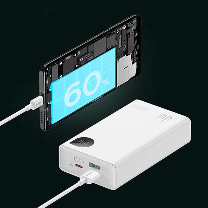 پاور بانک فست شارژ 20000 باسئوس Baseus Adaman PPAD0 PD 30W