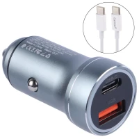 شارژر فندکی فست شارژ Earldom ES-CC29 QC3.0 PD 3.0A 30W + کابل تبدیل تایپ سی