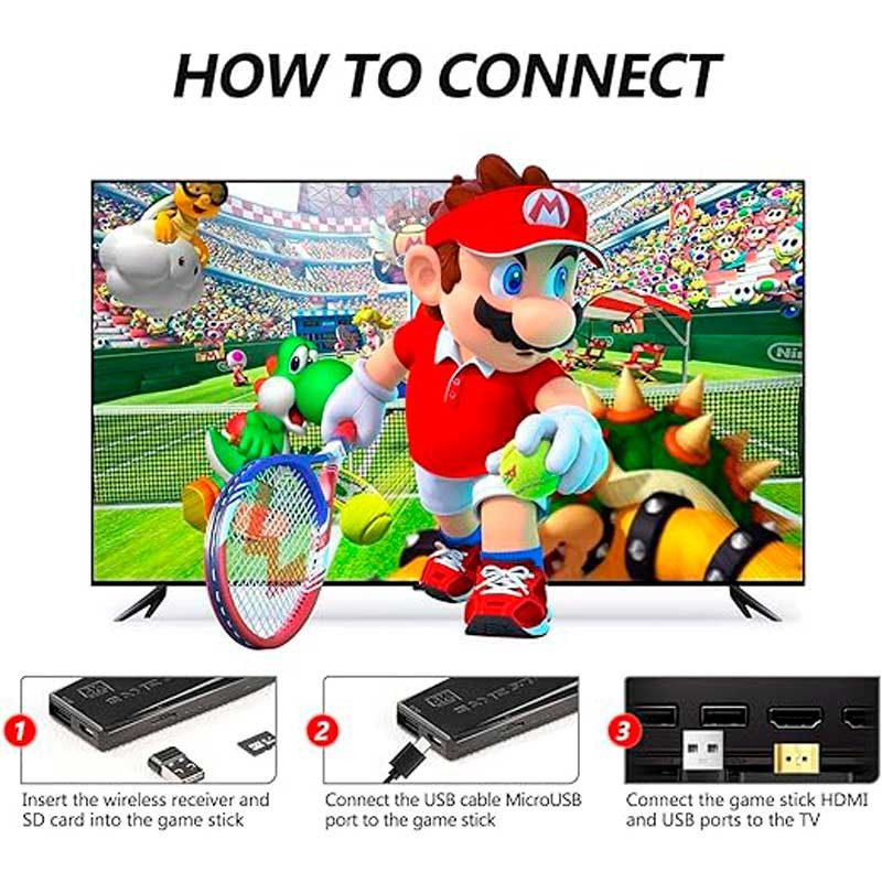 کنسول بازی گیم استیک Game Stick Lite 4K 64GB Dual