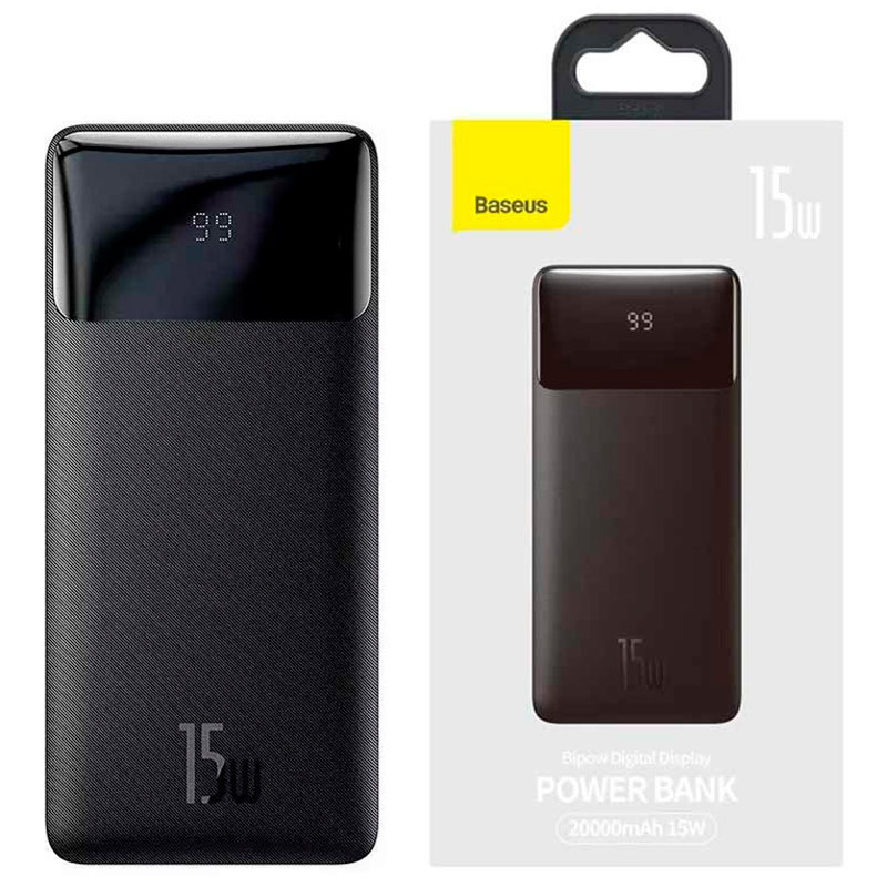 پاور بانک فست شارژ 20000 باسئوس Baseus Bipow PPBD05010 PD 15W
