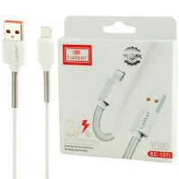 کابل آیفونی فست شارژ Earldom EC-137i 3A 1m
