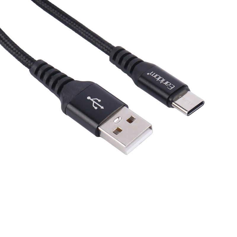 کابل تایپ سی فست شارژ Earldom EC-121C 2.1A 1m