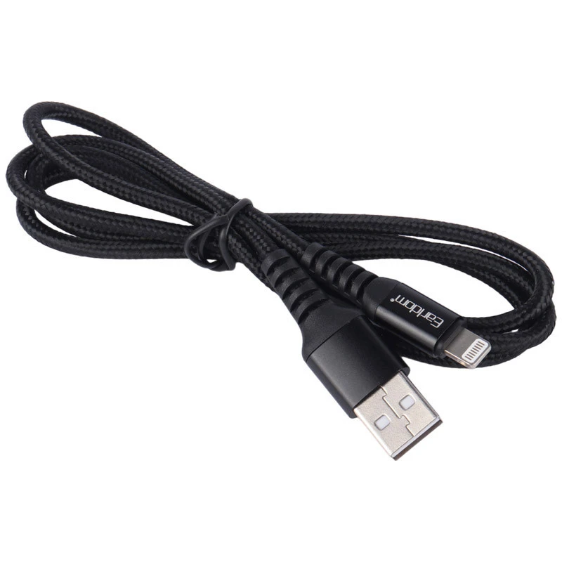 کابل آیفونی فست شارژ Earldom EC-121i 2.1A 1m