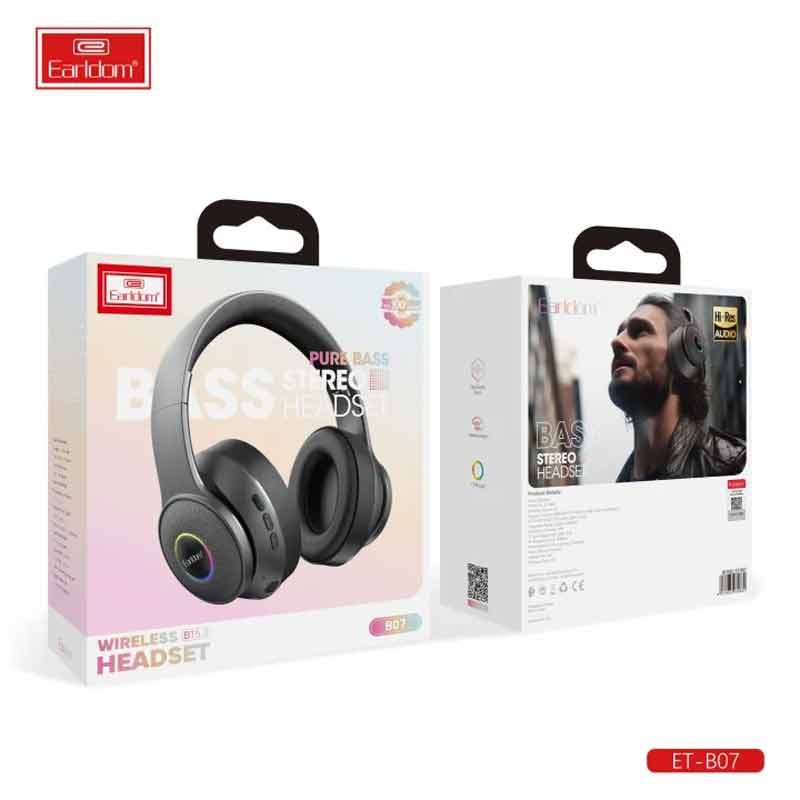 هدفون بلوتوثی ارلدام ET-B07
