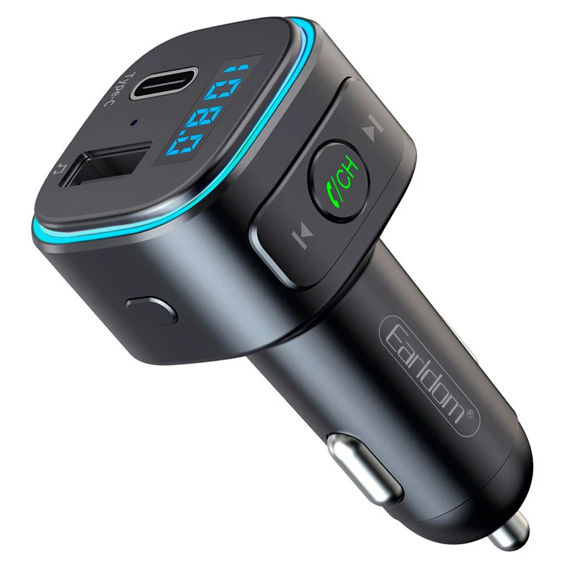شارژر فندکی + FM Player بلوتوثی Earldom ET-M52